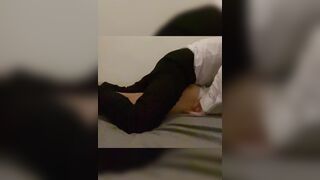 Old teacher and young 18 virgin student first time bare back and cum inside.