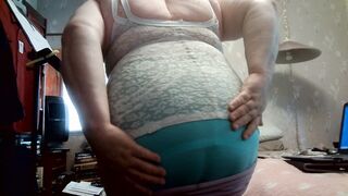 WIENER GIRL - two girdle wiener play and cum - 2 image