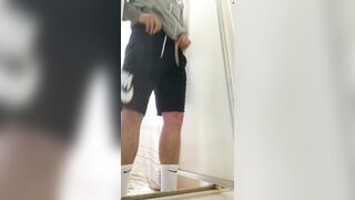 I piss in Nike sports clothes