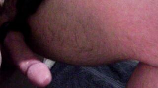 Hard cut cock massage gun edging