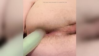 Toying my loose hole