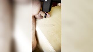 Delicious, hot cum from a cock!