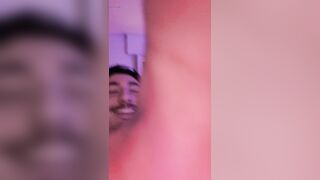 Submissive boy eats his own cumshot from Toy