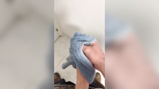 My roommate's brush and towel - 9 image