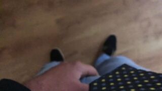 Very horny in stepmother's office