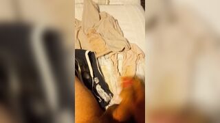 Cum on panties wife, mother in law and sister in law