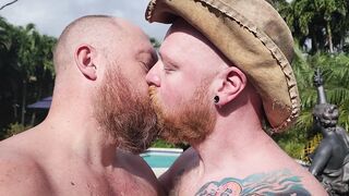 Ginger on Ginger Outdoor Action!