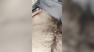Playing with my body hair
