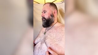 Getting My Hole Opened with the Big Daddy Dildo