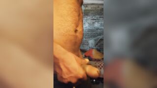 The boy of the village showed the girl fighting in secret.