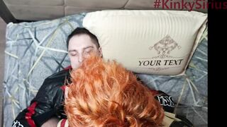 Big Red Man in Leather Jacket Fuck so Hard Kinky Guy in Leather Motobiker Jacket and Sport Fetish Gea