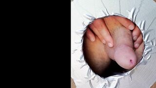 Dirty Talkin' Old Man at the Gloryhole