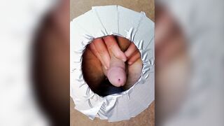 Dirty Talkin' Old Man at the Gloryhole