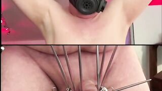 Electroplay on spikes