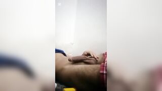 teen horny boy playing with his dick