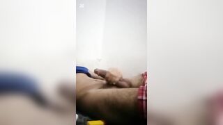 teen horny boy playing with his dick