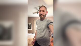 Another day woke up hard play with my meat and shoot a load - 4 image