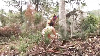 Latinos and Indians Bareback Sex Orgy