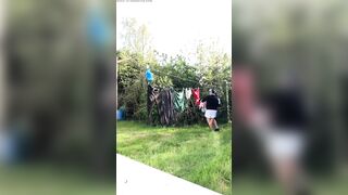 In attire with a schoolgirl dress to gather laundry and for an evening out. - 9 image