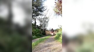 In an outfit with a short brown skirt for an evening out