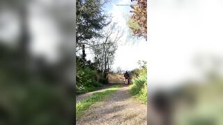 In an outfit with a short brown skirt for an evening out