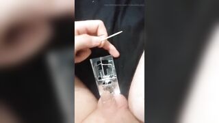 Micropenis and a mousetrap. Hurt and it changed color