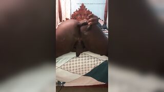 Shaking Fat Ass and Dildo Play - 5 image