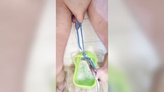 Torment small penis stretching bondage cbt sph BDSM