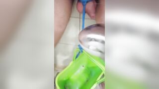 Torment small penis stretching bondage cbt sph BDSM