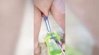 Torment small penis stretching bondage cbt sph BDSM