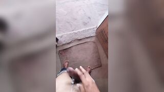 Virgin boy masturbat his big cock