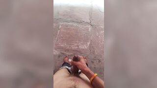 Virgin boy masturbat his big cock