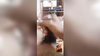 Gay friends wanking via cam