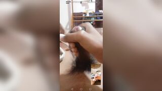 Gay friends wanking via cam - 7 image