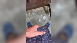 Masturbation with my beautiful pierced and cut cock - 1 image