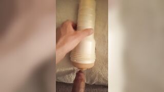 Fleshlight masturbation by the candlelight - 10 image