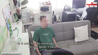 Hot Straight Twink Food Delivery Get's Paid To Get Sucked, Rimmed And Fingered For The First Time - 1 image