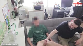 Hot Straight Twink Food Delivery Get's Paid To Get Sucked, Rimmed And Fingered For The First Time - 6 image