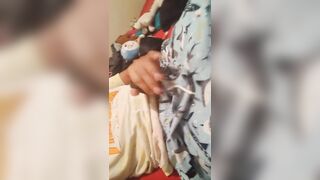 Touch me over my clothes