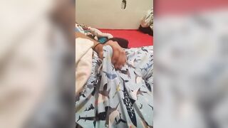 Touch me over my clothes