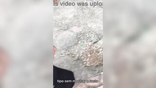 I banged a hot, ebony stranger on the trail with a massive gift - full video