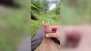 Horny babe goes wild in public, cruising for some outdoor fun