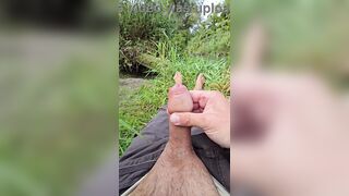 Horny babe goes wild in public, cruising for some outdoor fun