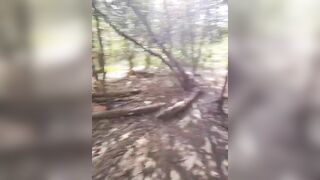Wild sex in the woods with a stranger is the best way to get laid