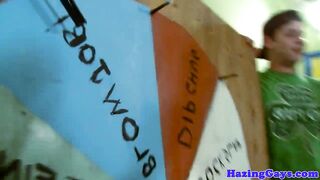 Two hot hotties blow and get pounded hard