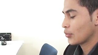 Hot Latina lesbians annihilate and spray jizz all over each other's butts