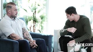 Watch as a lucky dude gives his tiny twink too much power & it's a total loss!