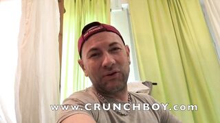 Dani Manuel Azcona's tight Latina pussy stretched wide by Ricky Blue's massive cock in a hot threesome