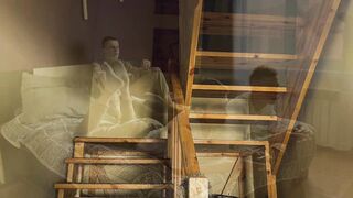 Stepdad & friends get naughty while stepdaughter's gaming - he fucks them hard! - 1 image