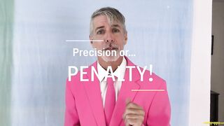 Game show loser stripping embarassment